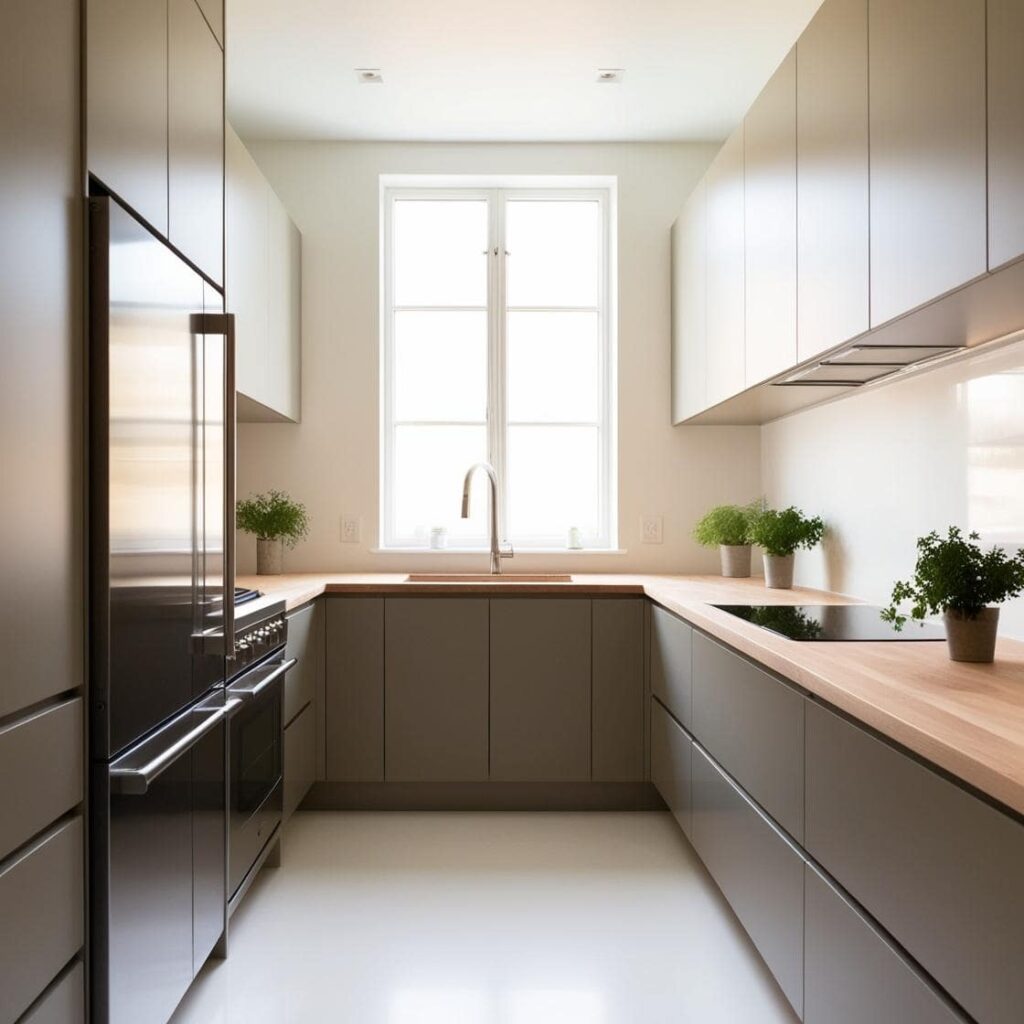 Cucina arredata in stile moderno
